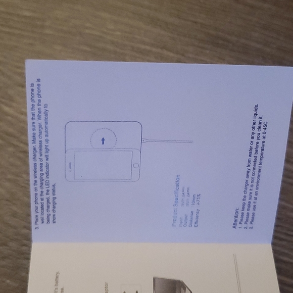 🖤 BULLET CHARGE Wireless Charging Pad - For Smart Phone Qi Standard - NEW - Picture 7 of 11